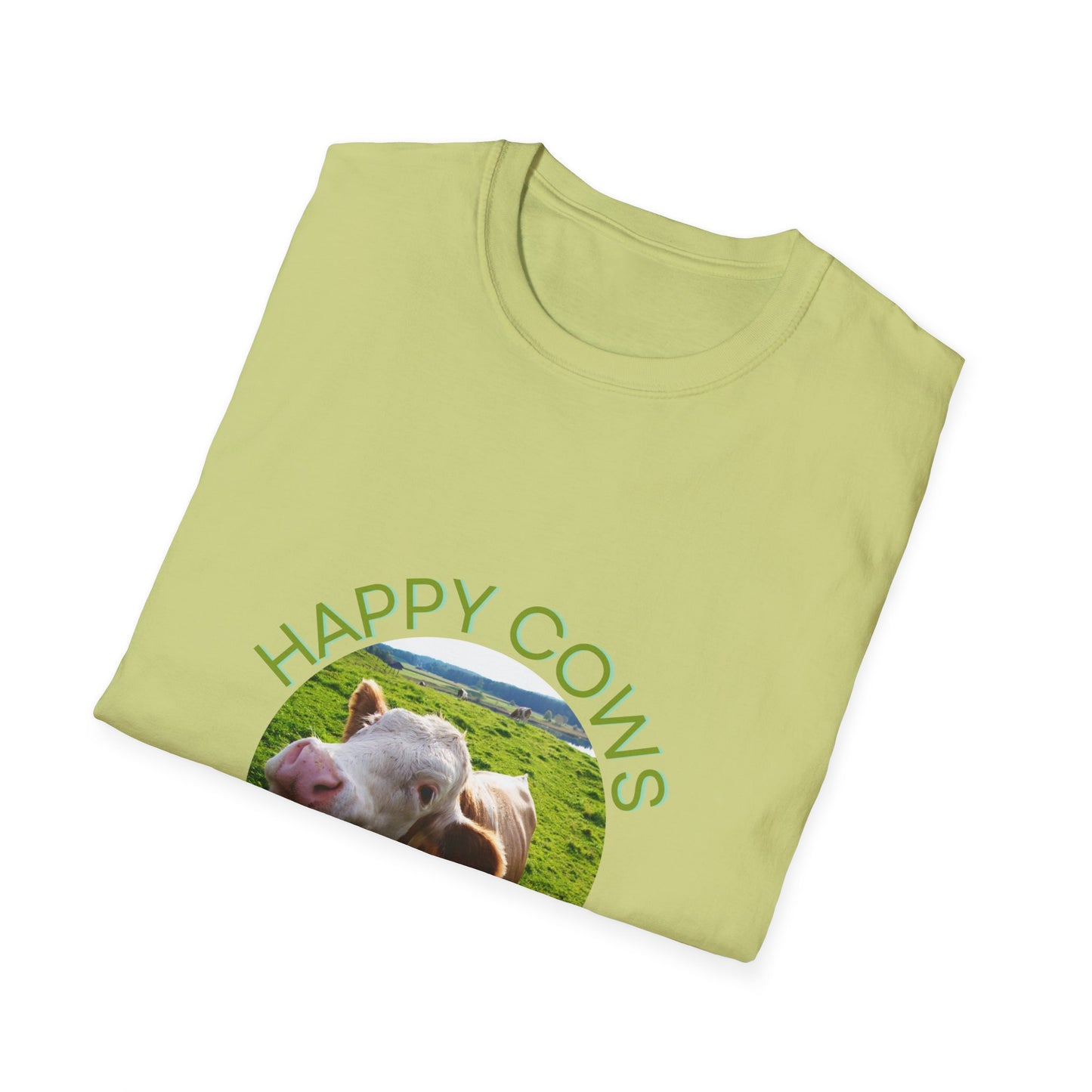 Happy Cows Happy Life - Unisex Softstyle T-Shirt